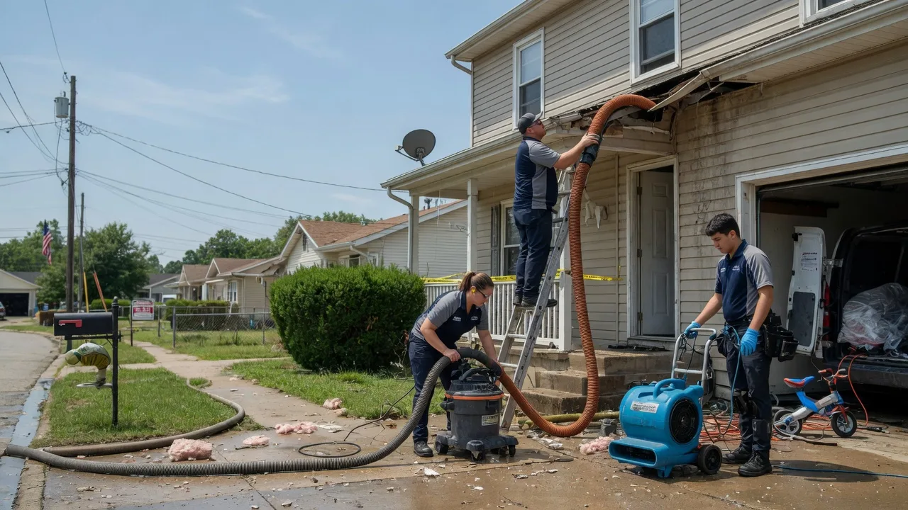 Water Damage Restoration in Wever, IA near me
